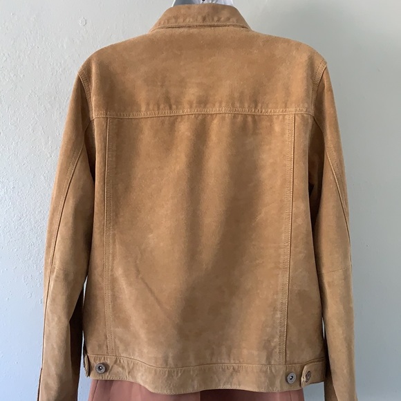 Eddie Bauer Premium Quality Suede Leather Jacket - Picture 2 of 11